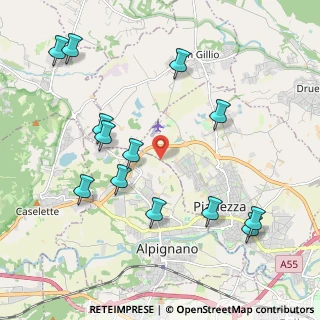 Mappa Strada Antica Alpignano a Valdellatorre, 10091 Alpignano TO, Italia (2.32077)