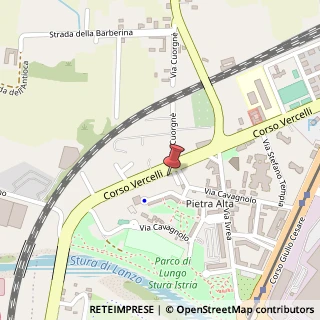 Mappa Corso Vercelli, 370, 10156 Torino, Torino (Piemonte)