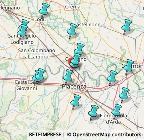 Mappa Via Don Lorenzo Milani, 26867 Guardamiglio LO, Italia (18.09944)