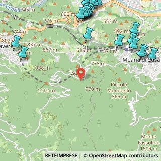Mappa 28V+VP, 10050 Gravere TO, Italia (1.656)