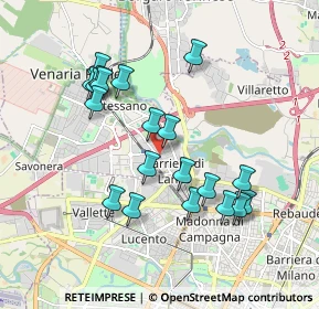 Mappa Via Salva, 10078 Venaria Reale TO, Italia (1.793)