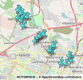 Mappa Via Salva, 10078 Venaria Reale TO, Italia (2.112)