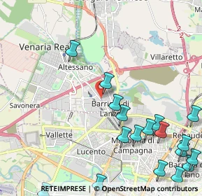 Mappa Via Salva, 10078 Venaria Reale TO, Italia (2.96333)