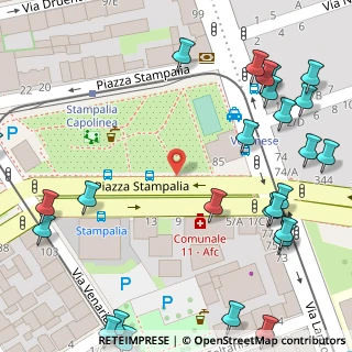 Mappa Piazza Stampalia, 10148 Torino TO, Italia (0.09615)