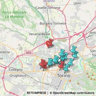Mappa Via Torino Druento, 10151 Torino TO, Italia (3.85765)