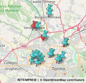 Mappa Via Torino Druento, 10151 Torino TO, Italia (3.82111)