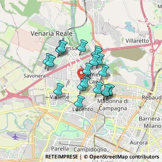 Mappa Via Torino Druento, 10151 Torino TO, Italia (1.327)