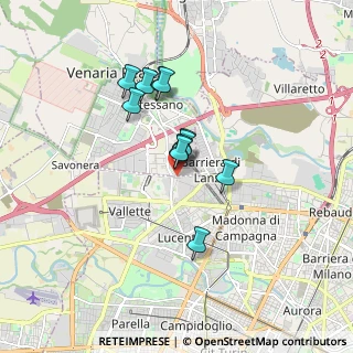 Mappa Via Torino Druento, 10151 Torino TO, Italia (1.27455)