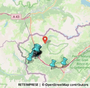 Mappa Strada per Rochemolle, 10052 Bardonecchia TO, Italia (5.9625)