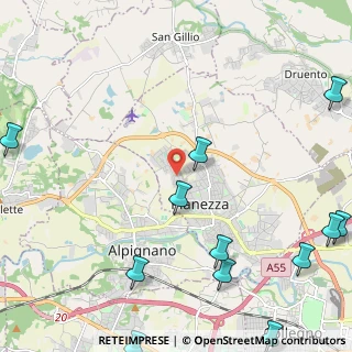Mappa Via Parucco, 10044 Pianezza TO, Italia (3.34917)