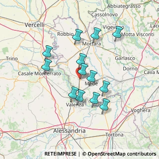 Mappa Sartirana Lomellina, 27020 Sartirana Lomellina PV, Italia (12.51615)
