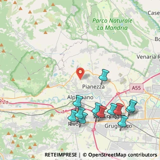 Mappa Via Fornace, 10091 Alpignano TO, Italia (5.07385)