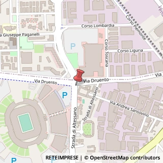 Mappa Strada Comunale di Altessano,  160, 10151 Torino, Torino (Piemonte)