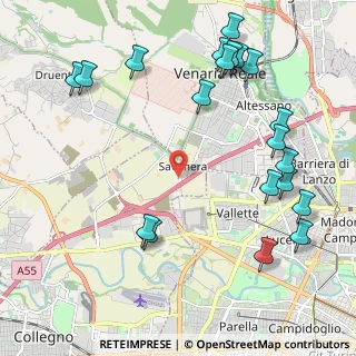 Mappa Via Villa Cristina, 10093 Collegno TO, Italia (2.6515)