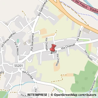 Mappa Via Chiesali, 24, 10050 Villar Focchiardo, Torino (Piemonte)