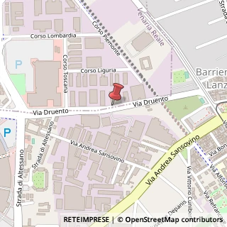 Mappa Via Druento, 82, 10078 Venaria Reale, Torino (Piemonte)