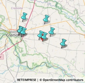 Mappa Via Bresciani, 26048 Sospiro CR, Italia (6.33818)