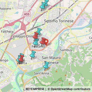 Mappa Borgata Paradiso, 10036 Settimo Torinese TO, Italia (2.19)