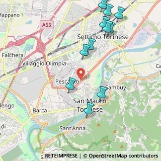 Mappa Borgata Paradiso, 10036 Settimo Torinese TO, Italia (2.38727)