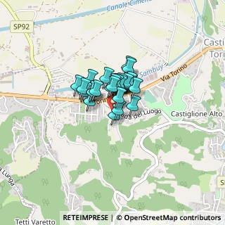 Mappa Strada del Luogo, 10090 Castiglione Torinese TO, Italia (0.20357)