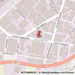 Mappa Corso Lombardia, 36, 10099 San Mauro Torinese, Torino (Piemonte)
