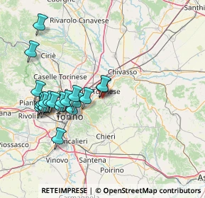 Mappa 10090 Castiglione torinese TO, Italia (15.514)