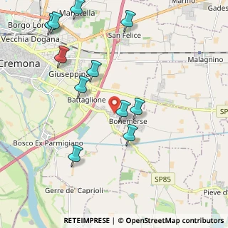 Mappa Via Bagnara, 26100 Cremona CR, Italia (2.31182)