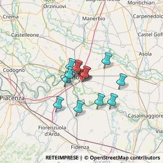 Mappa Via Bagnara, 26100 Cremona CR, Italia (9.13538)