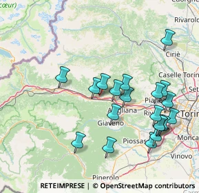 Mappa Usseglio, 10055 Condove TO, Italia (16.135)