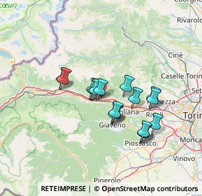 Mappa Usseglio, 10055 Condove TO, Italia (10.98176)