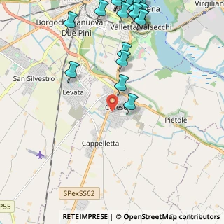 Mappa Via M. Curie, 46030 Borgo Virgilio MN, Italia (3.1015)