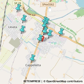 Mappa Via M. Curie, 46030 Borgo Virgilio MN, Italia (0.85917)