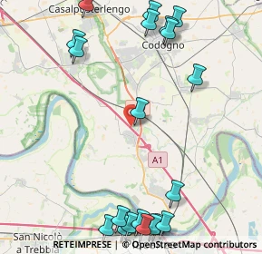 Mappa Cascina Ca'Nova, 26867 Somaglia LO, Italia (5.826)