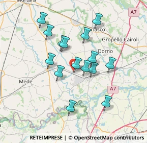 Mappa Via Don Minzoni, 27032 Ferrera Erbognone PV, Italia (6.24133)