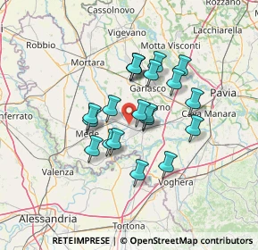 Mappa Via Don Minzoni, 27032 Ferrera Erbognone PV, Italia (10.462)