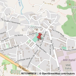 Mappa Piazza I Maggio, 3, 10055 Condove, Torino (Piemonte)