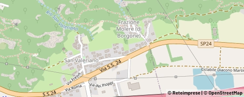 Mappa Borgone Susa