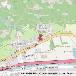 Mappa Via Montenero, 5/Ter, 10050 Borgone Susa, Torino (Piemonte)