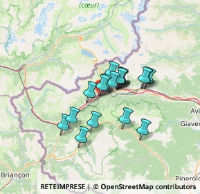 Mappa 10050 Chiomonte TO, Italia (9.14)