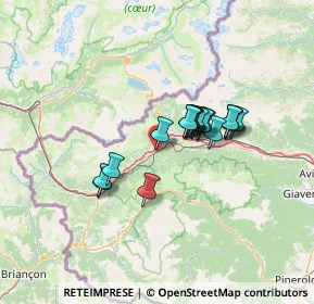 Mappa 10050 Chiomonte TO, Italia (9.72389)