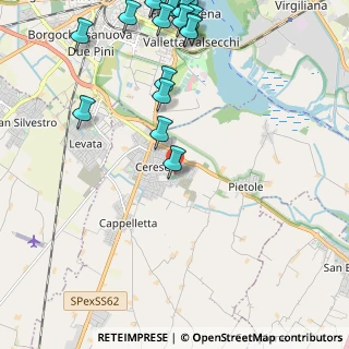 Mappa Loc. Cerese - Borgo Virgilio MN, 46030 Borgo Virgilio MN, Italia (3.106)