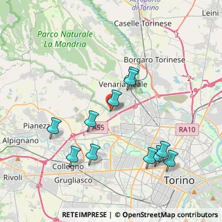 Mappa Strada Torino Druento, 10093 Collegno TO, Italia (4.07909)