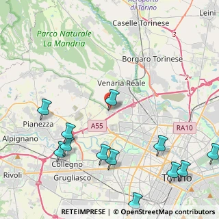 Mappa Strada Torino Druento, 10093 Collegno TO, Italia (5.74333)