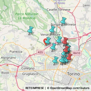 Mappa Strada Torino Druento, 10093 Collegno TO, Italia (3.71)