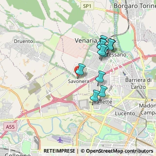 Mappa Strada Torino Druento, 10093 Collegno TO, Italia (1.58909)