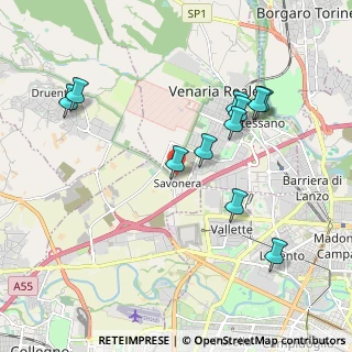 Mappa Strada Torino Druento, 10093 Collegno TO, Italia (1.98091)