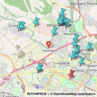 Mappa Strada Torino Druento, 10093 Collegno TO, Italia (2.527)