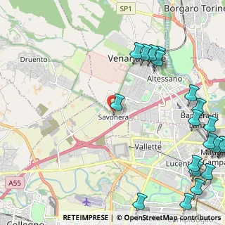 Mappa Strada Torino Druento, 10093 Collegno TO, Italia (3.342)