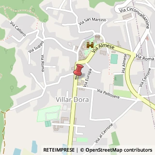 Mappa Via Sant'Ambrogio,  11, 10040 Villar Dora, Torino (Piemonte)