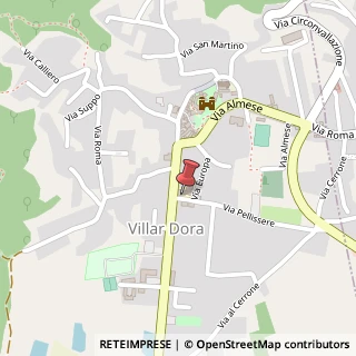 Mappa Via Pelissere, 2, 10040 Villar Dora, Torino (Piemonte)